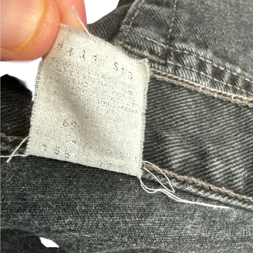 Vintage Levi’s 560‎ Men’s Size 46x32 Black Denim Tapper Leg Y2K Faded Red Tab